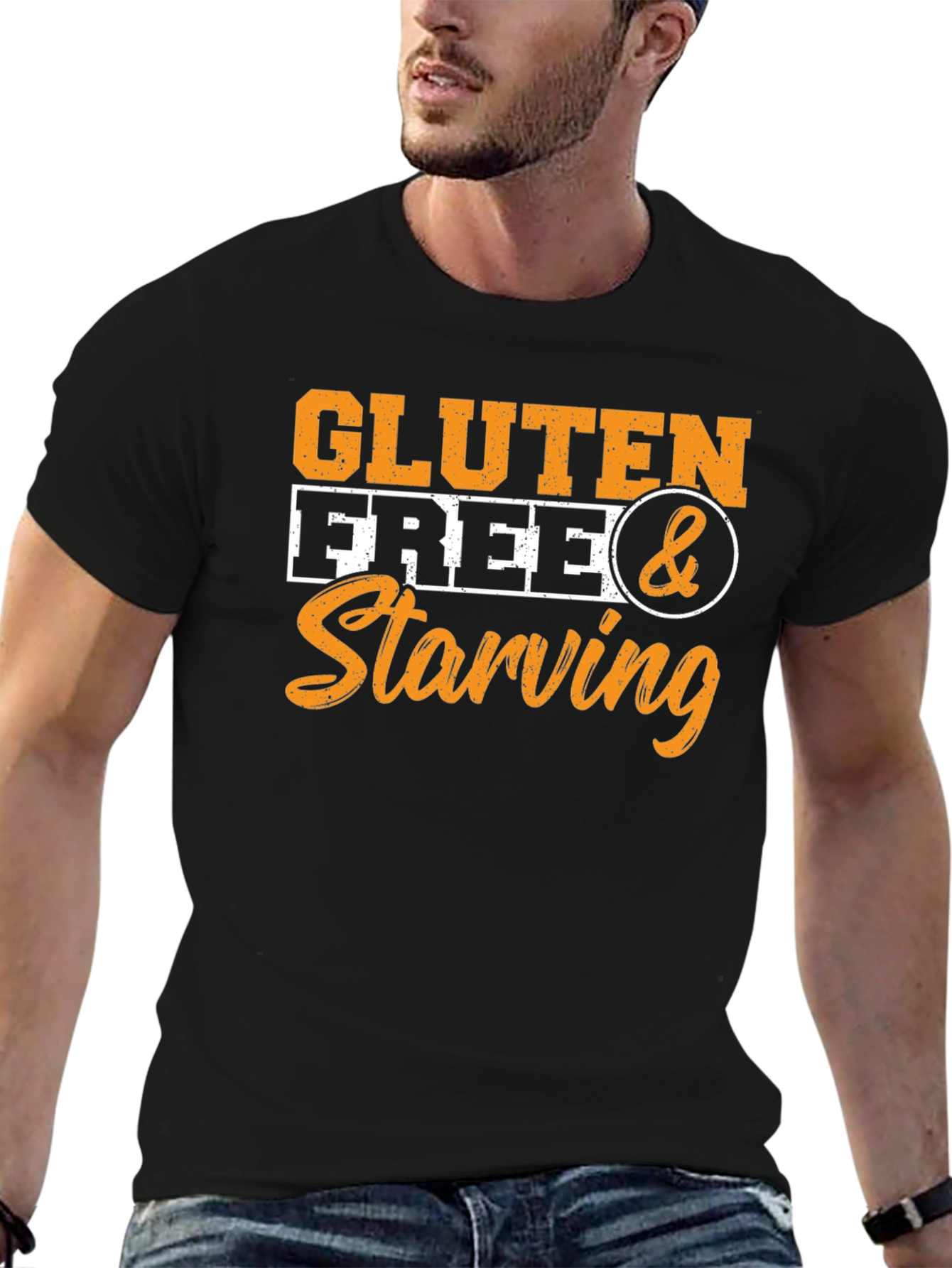 Gluten Free & Starving Graphic T-Shirt