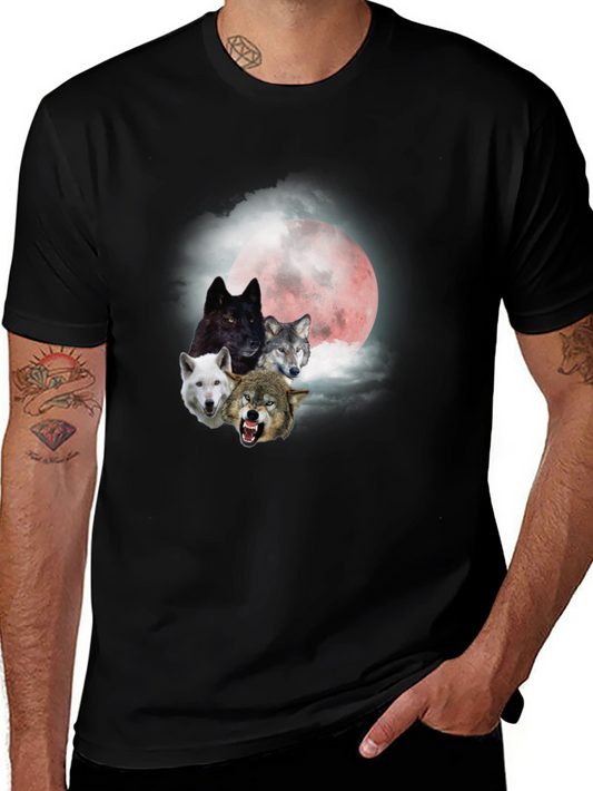 Wolf Pack Moon Graphic T-Shirt