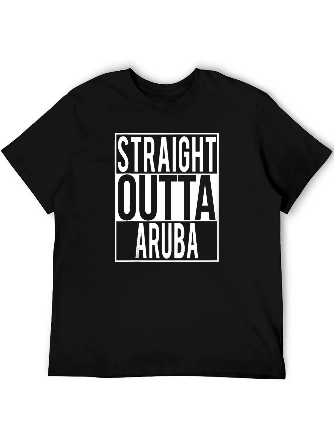 Straight Outta Aruba Graphic T-Shirt
