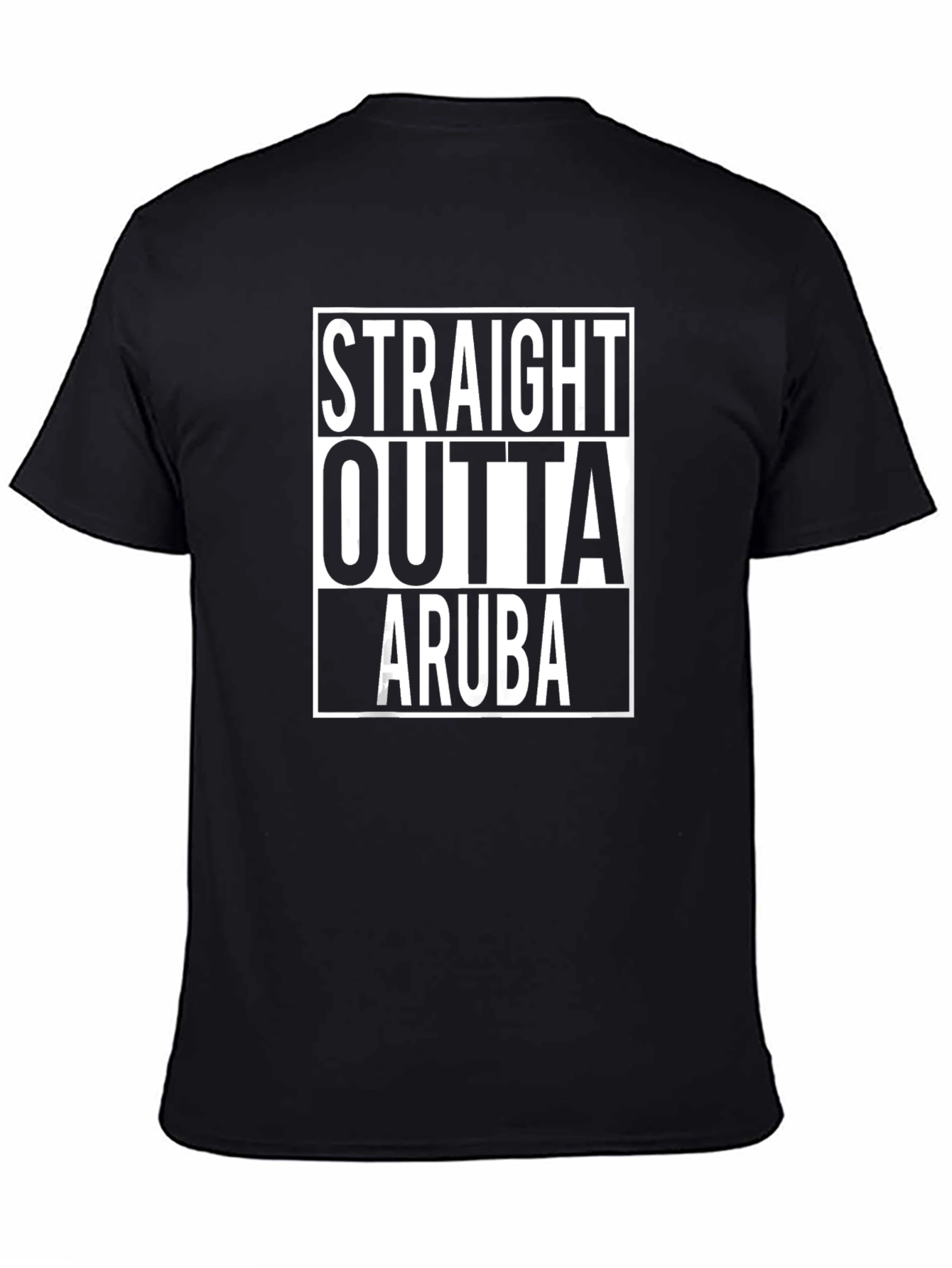 Straight Outta Aruba Graphic T-Shirt
