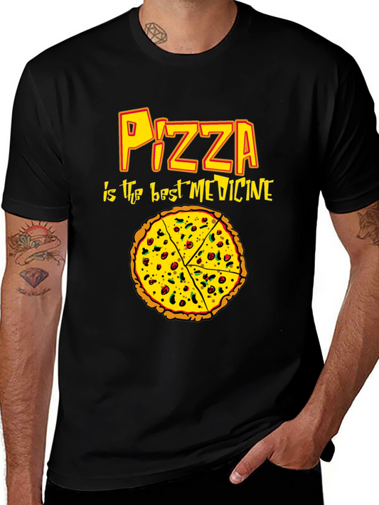 Pizza is the Best Medicine Graphic T-Shirt