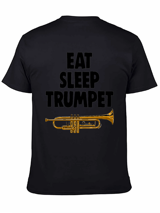 Eat Sleep Trumpet T-Shirt Musician Player