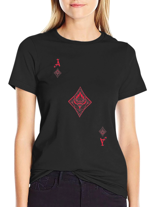 Ace of Diamonds Graphic T-Shirt