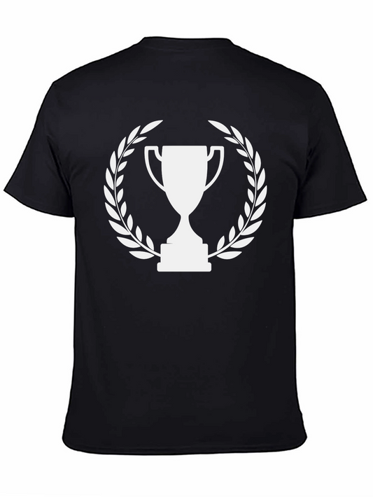 Champion Trophy Tee - Black Graphic T-Shirt