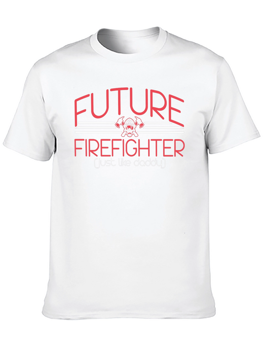 Future Firefighter T-Shirt - Daddys Little Hero