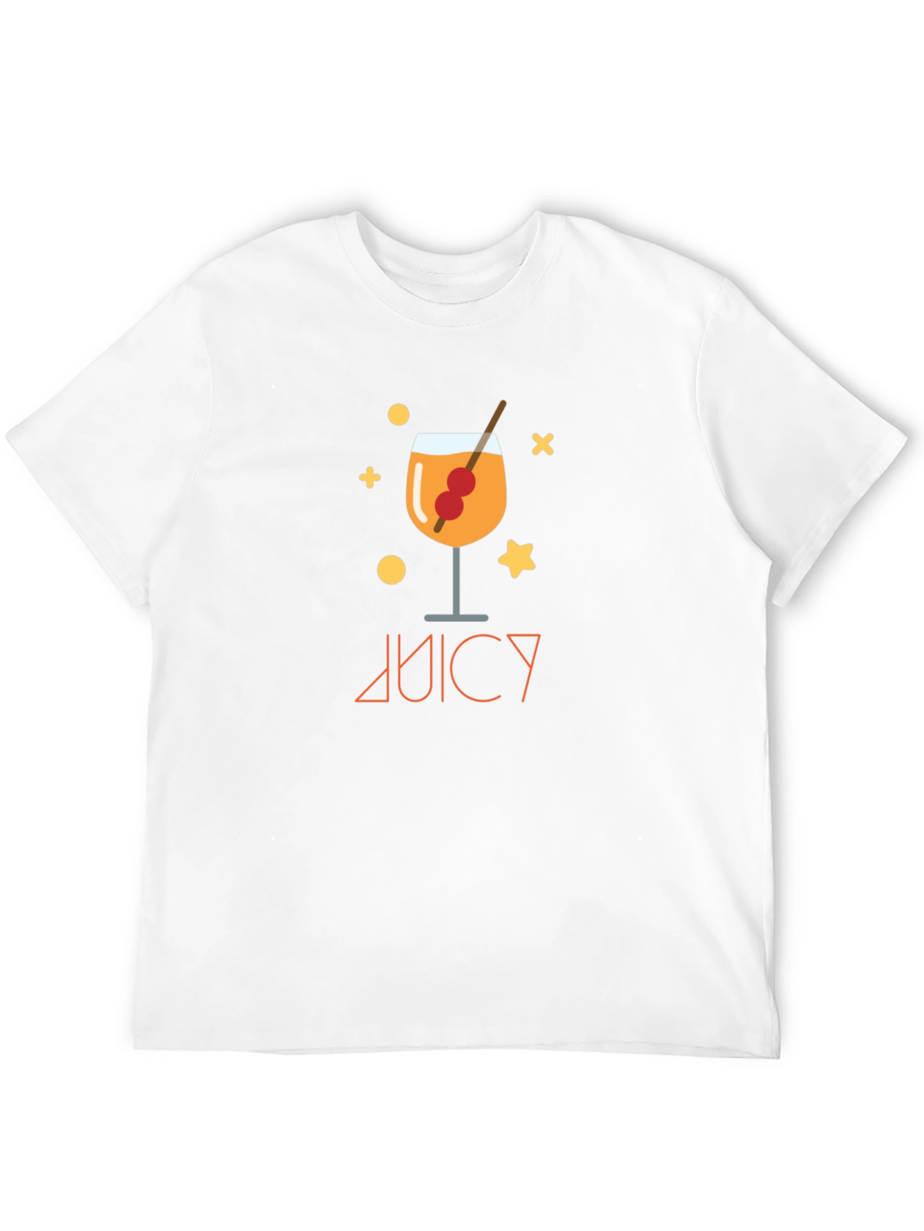 Juicy Cocktail Graphic Black T-Shirt