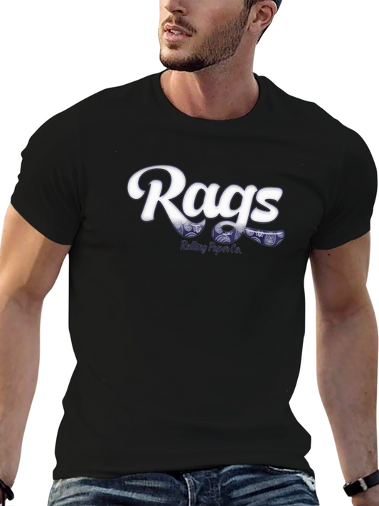 Rags Rolling Paper Co. Black T-Shirt