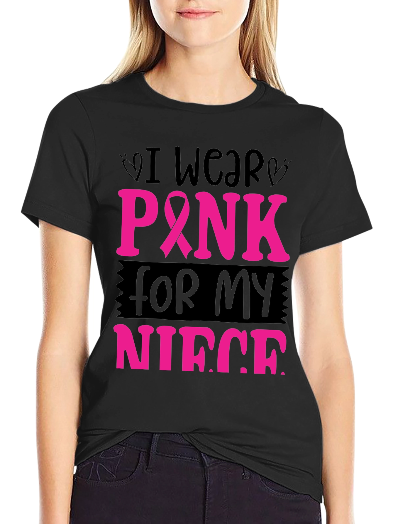 Pink Ribbon Aunt/Uncle T-Shirt