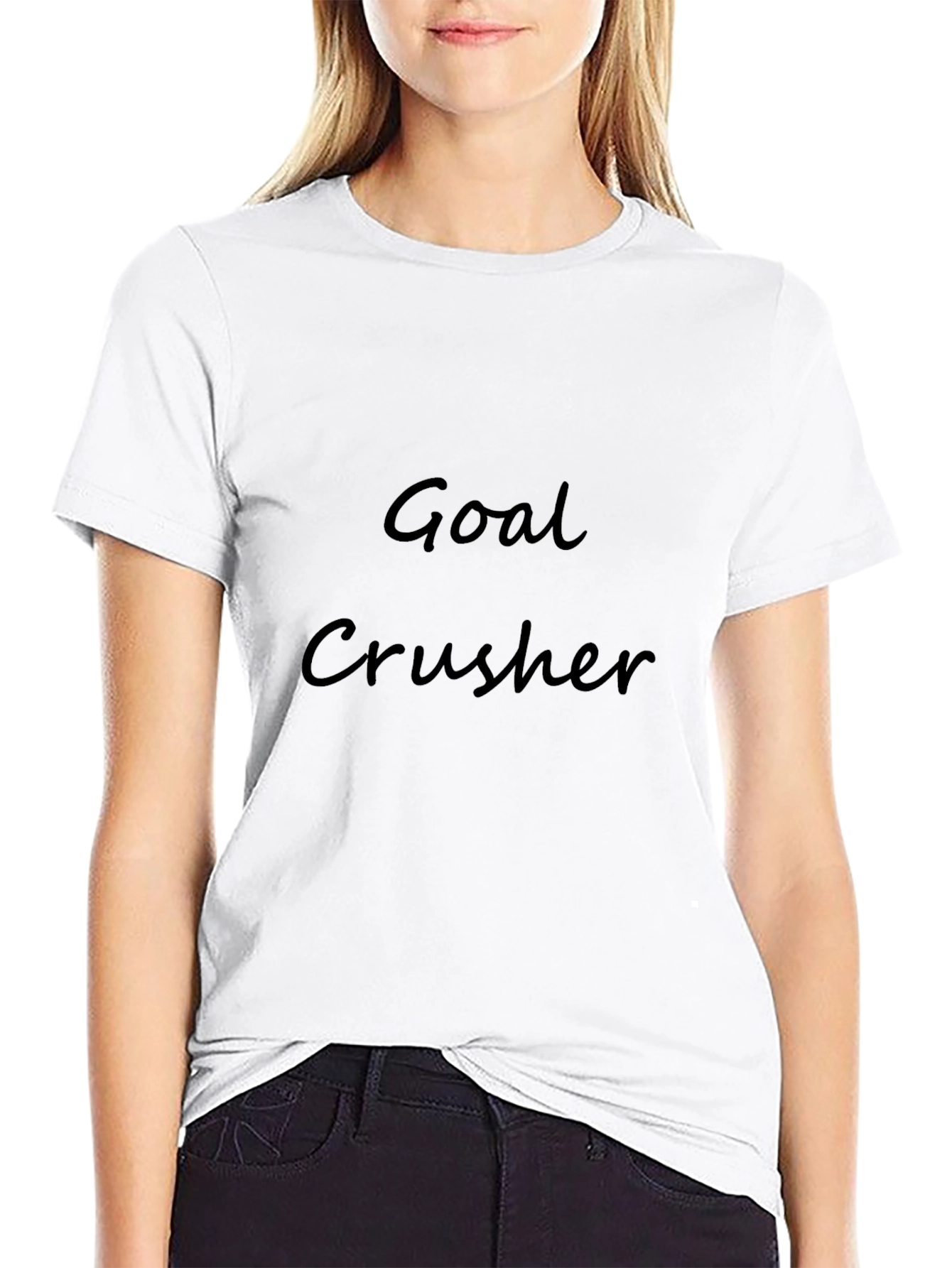 Goal Crusher Graphic T-Shirt - Motivational Tee