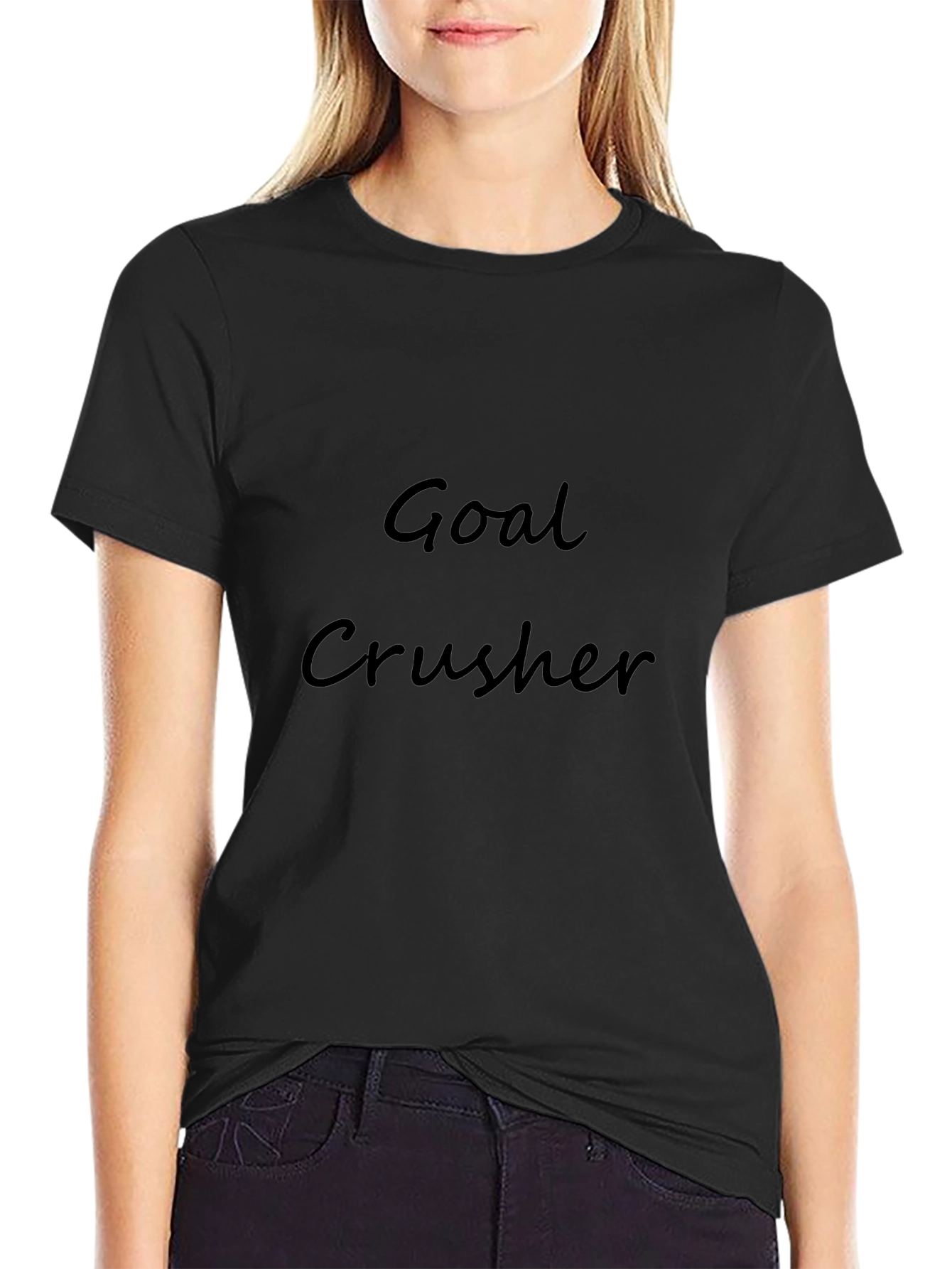 Goal Crusher Graphic T-Shirt - Motivational Tee