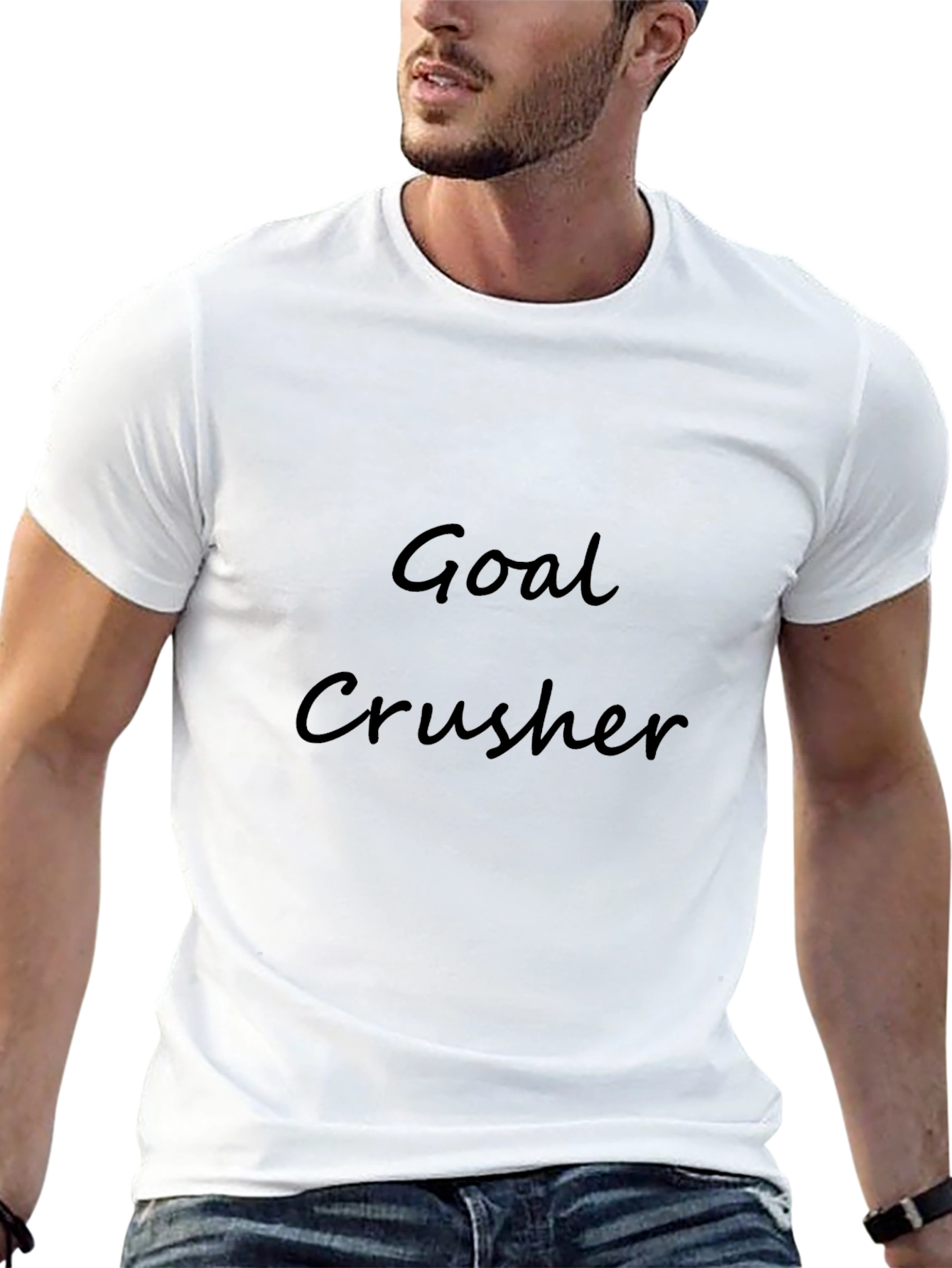 Goal Crusher Graphic T-Shirt - Motivational Tee
