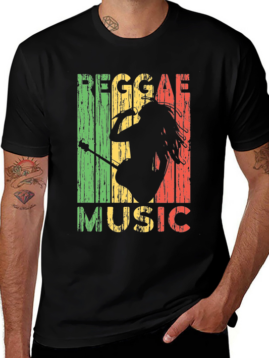 Reggae Music Black T-Shirt