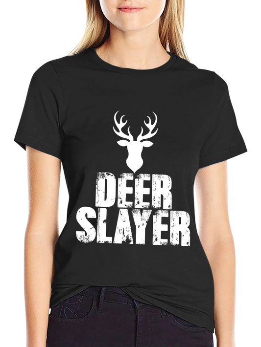 Deer Slayer Graphic Tee - Hunting Season Apparel