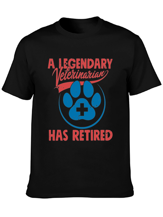 Legendary Veterinarian Retired T-Shirt