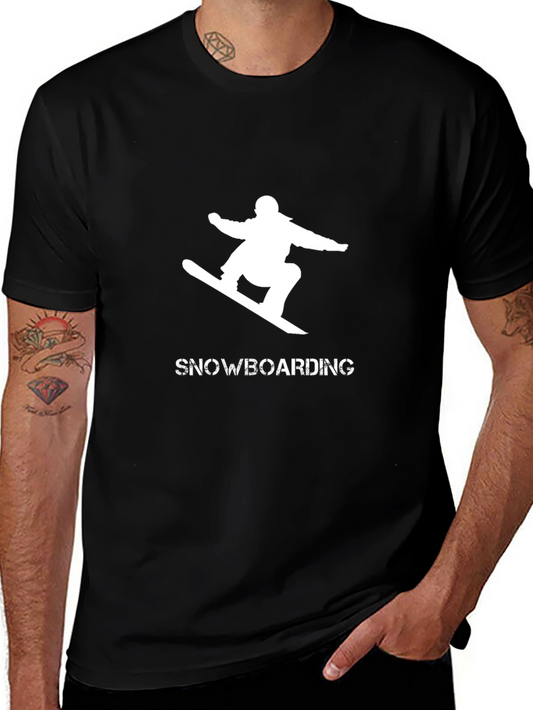 Snowboarding Graphic T-Shirt