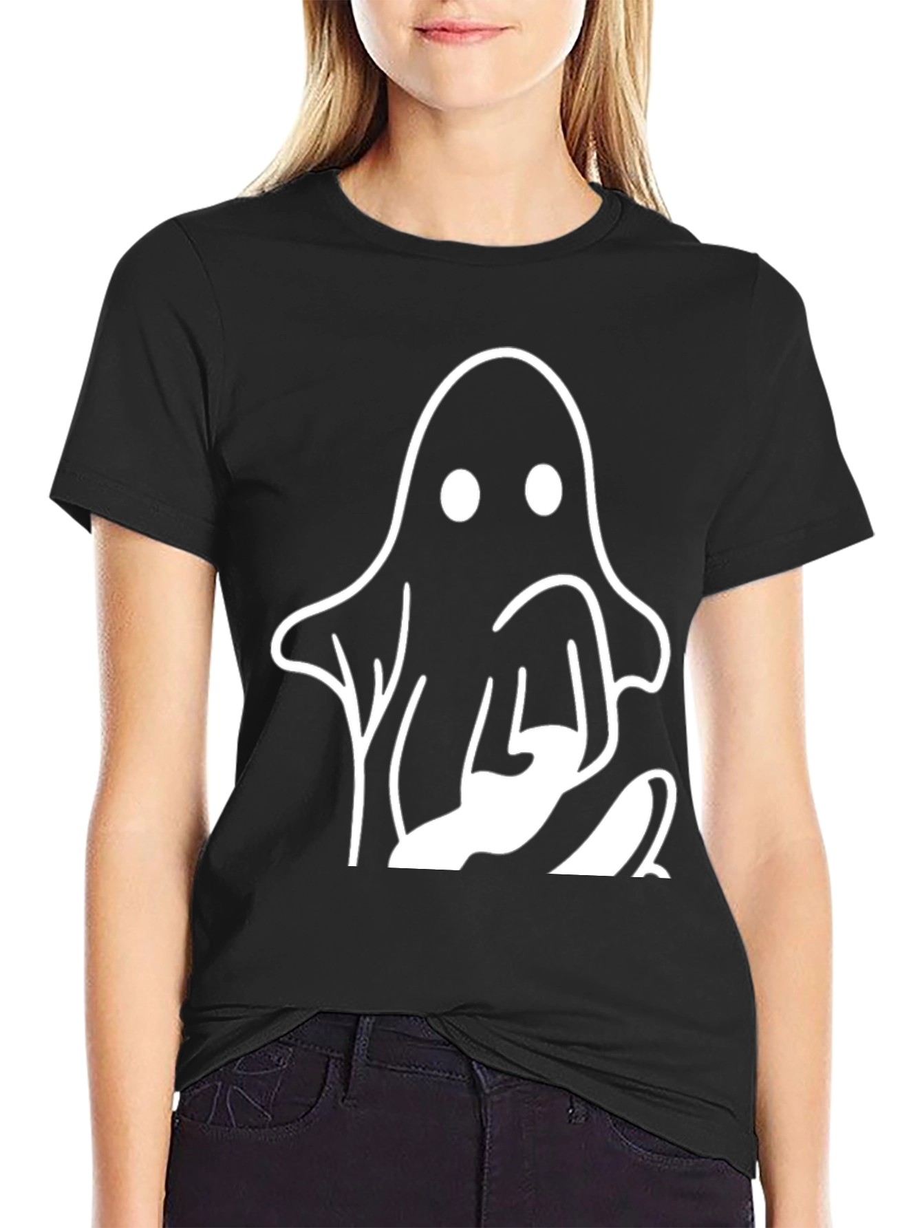 Ghost Graphic T-Shirt - Spooky Season