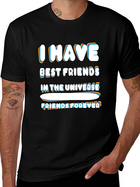 Friends Forever Graphic Tee - Best Friends in the Universe