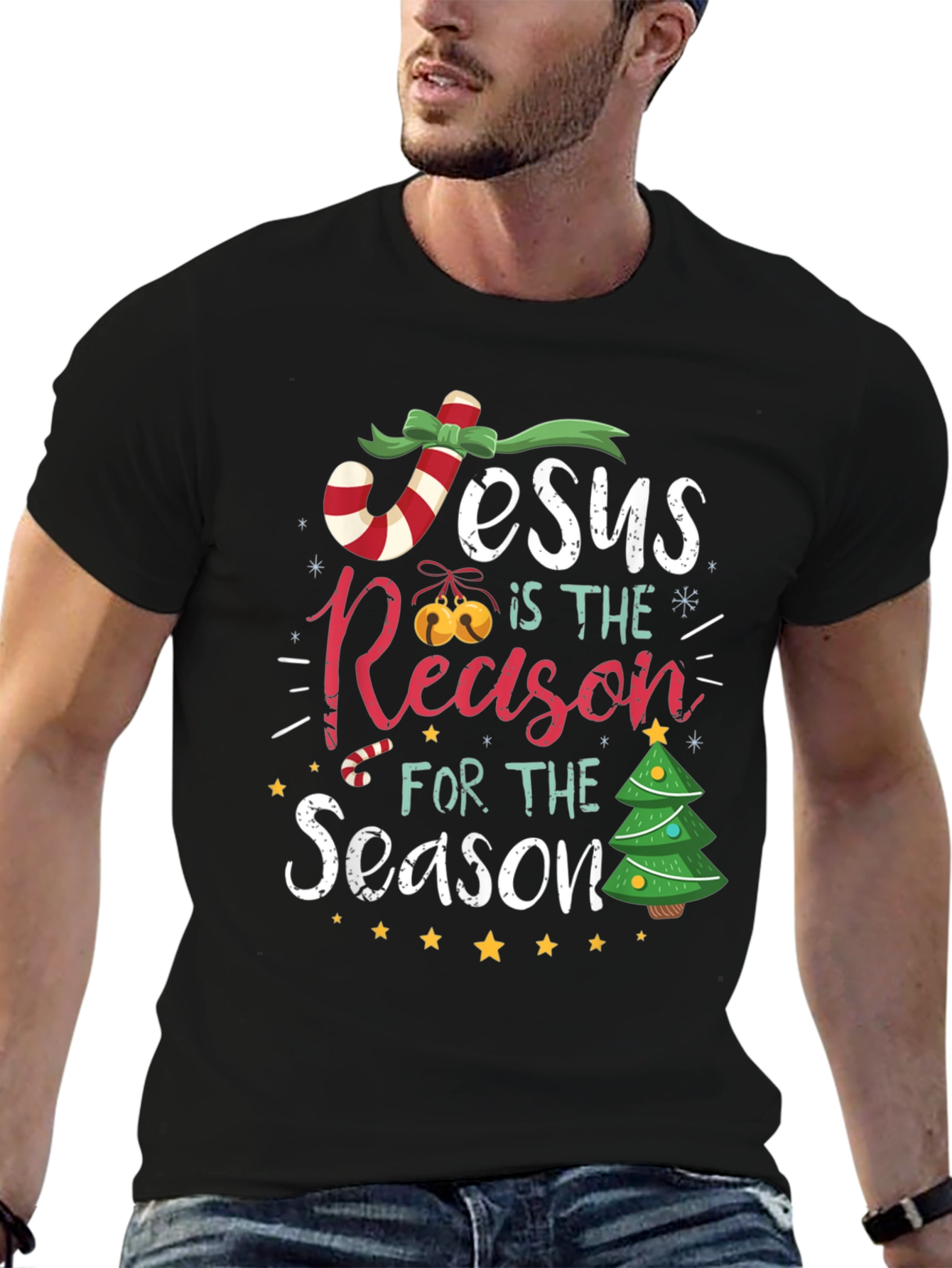 Jesus Is The Reason Christmas T-Shirt