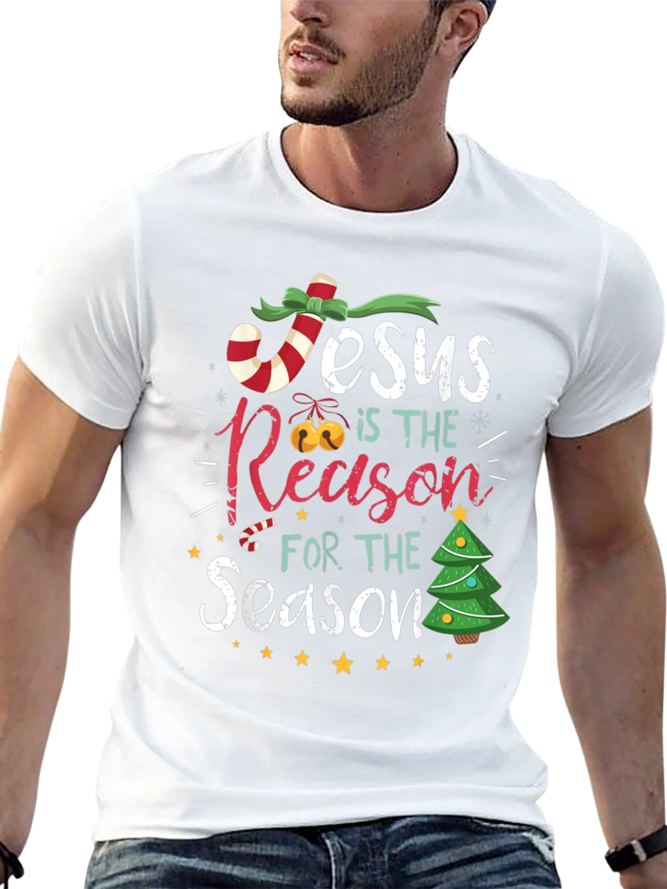 Jesus Is The Reason Christmas T-Shirt