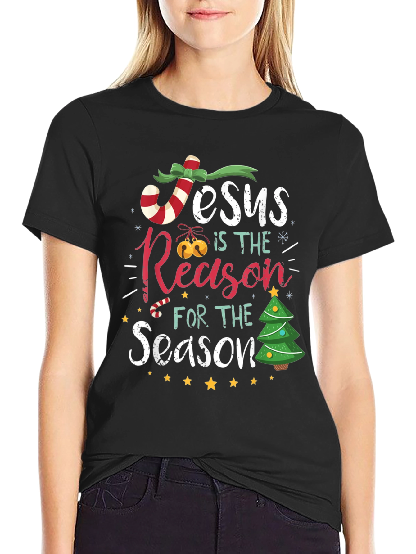 Jesus Is The Reason Christmas T-Shirt