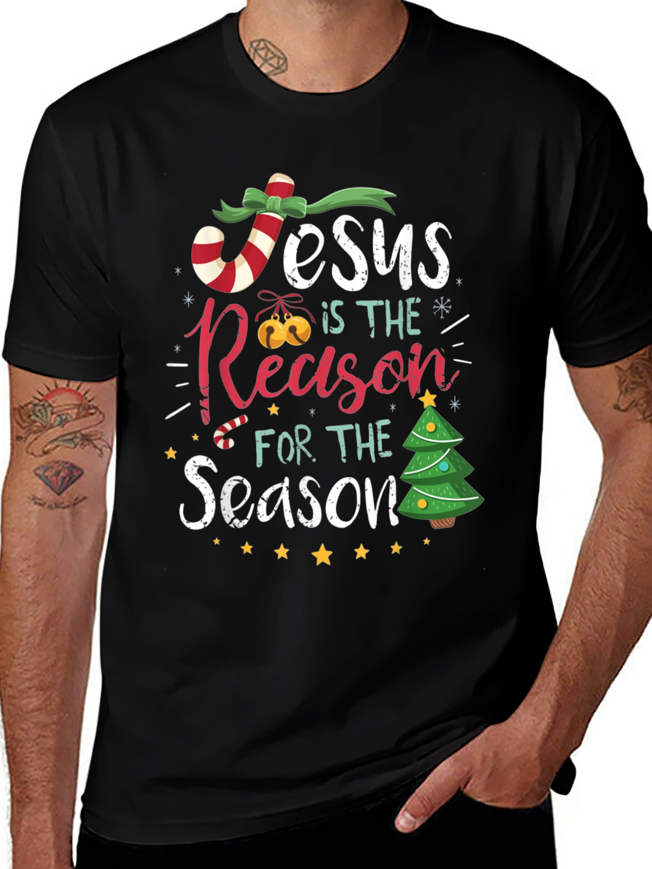 Jesus Is The Reason Christmas T-Shirt