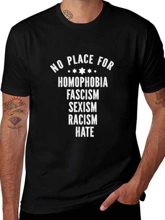 No Place for Hate T-Shirt - Anti-Discrimination