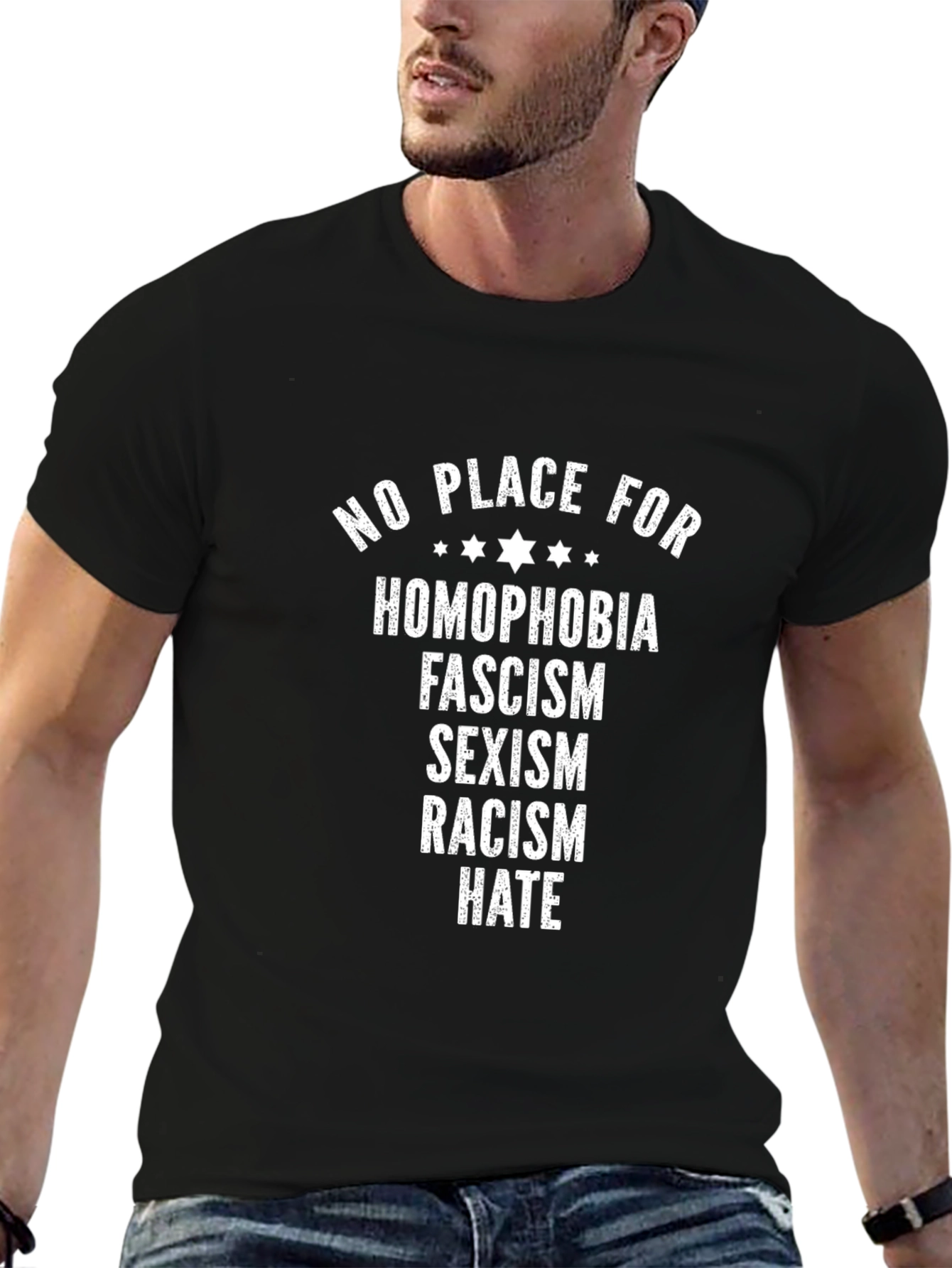 No Place for Hate T-Shirt - Anti-Discrimination
