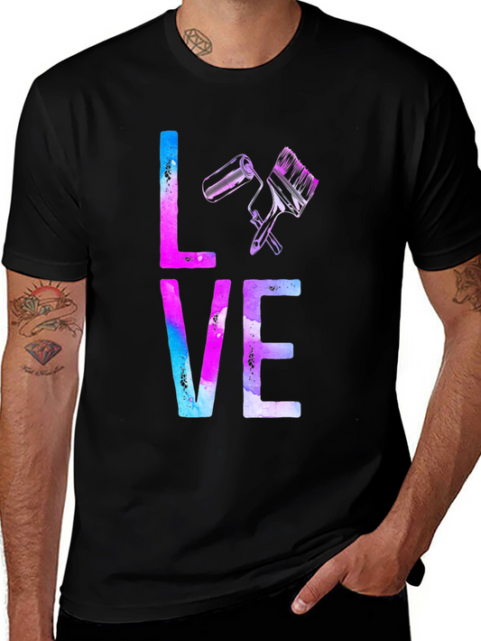 Painter Love Tee - Artistic Design