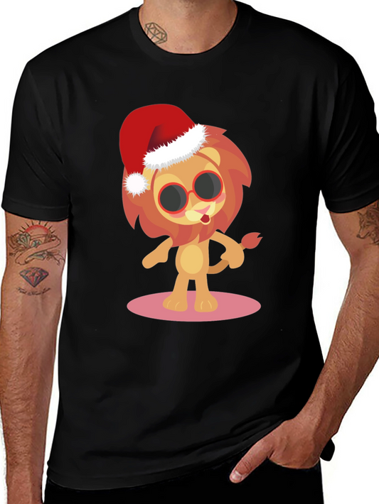 Festive Lion Graphic Tee