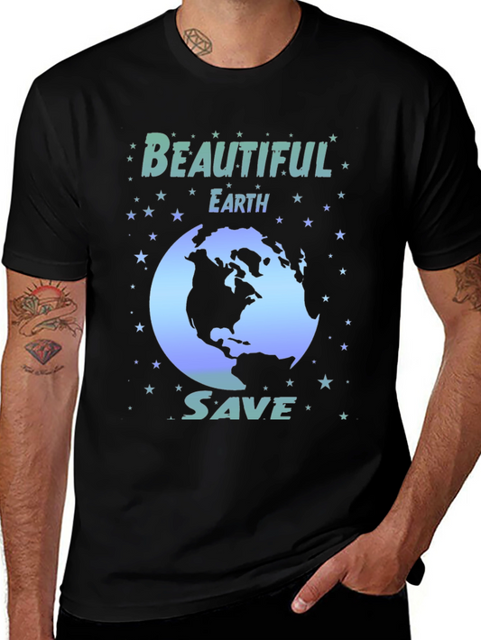 Beautiful Earth Save Planet Graphic Tee