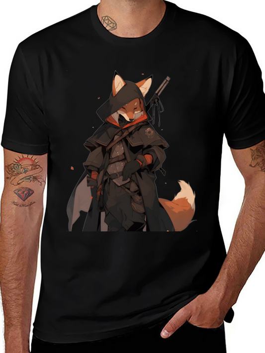 Fox Warrior Black T-Shirt