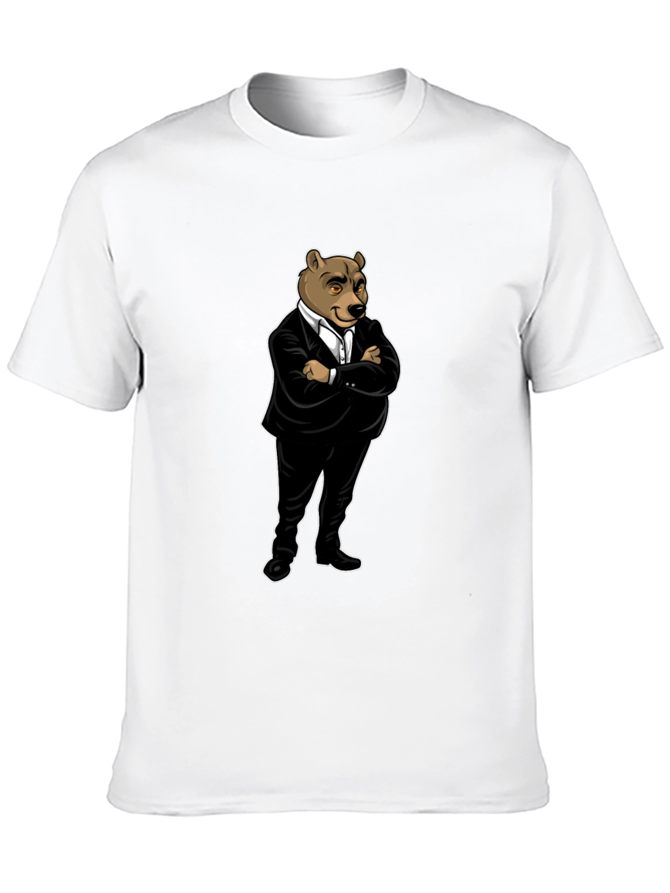 Bear Boss T-Shirt - Cool Animal Graphic Tee