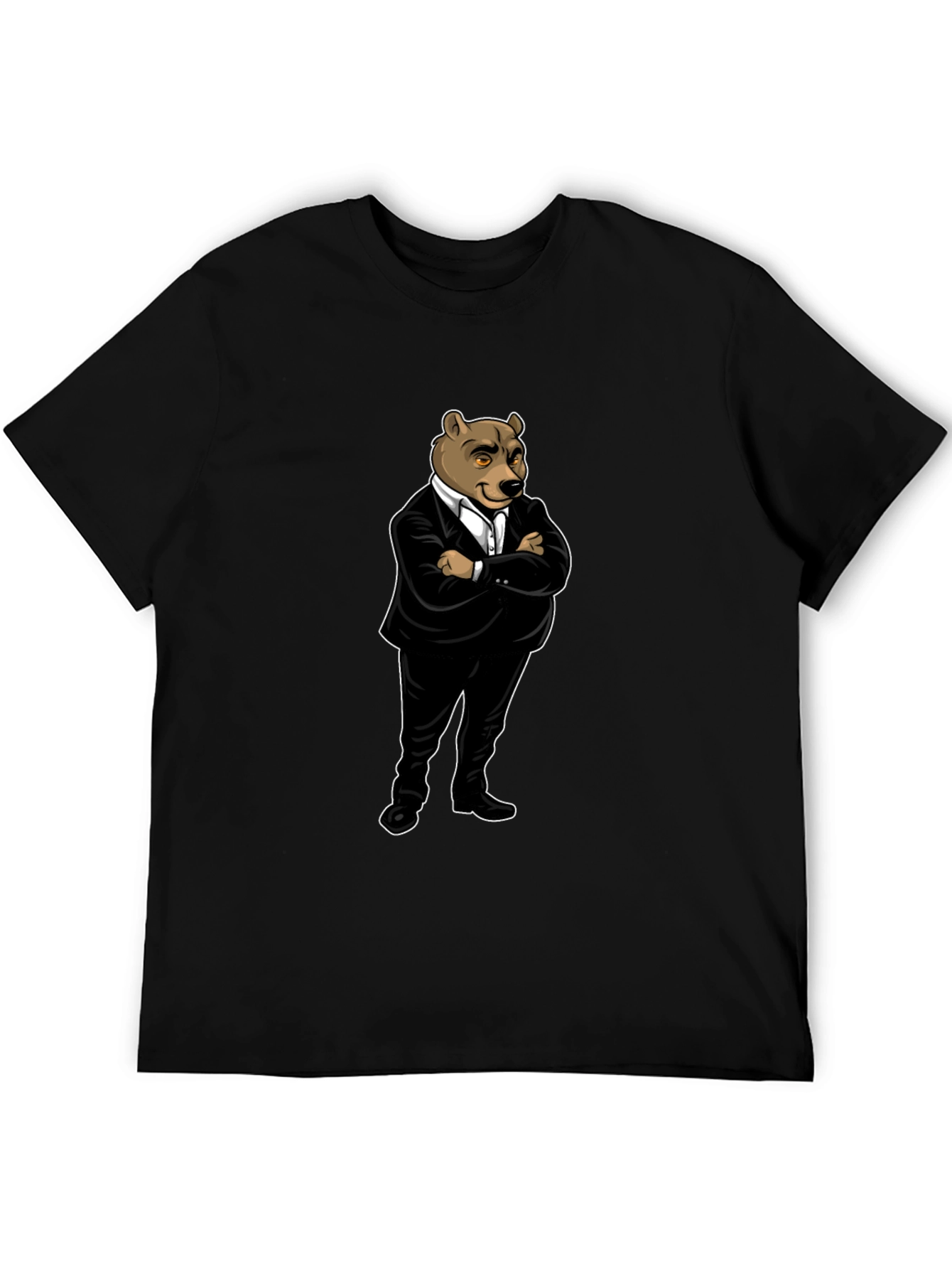 Bear Boss T-Shirt - Cool Animal Graphic Tee