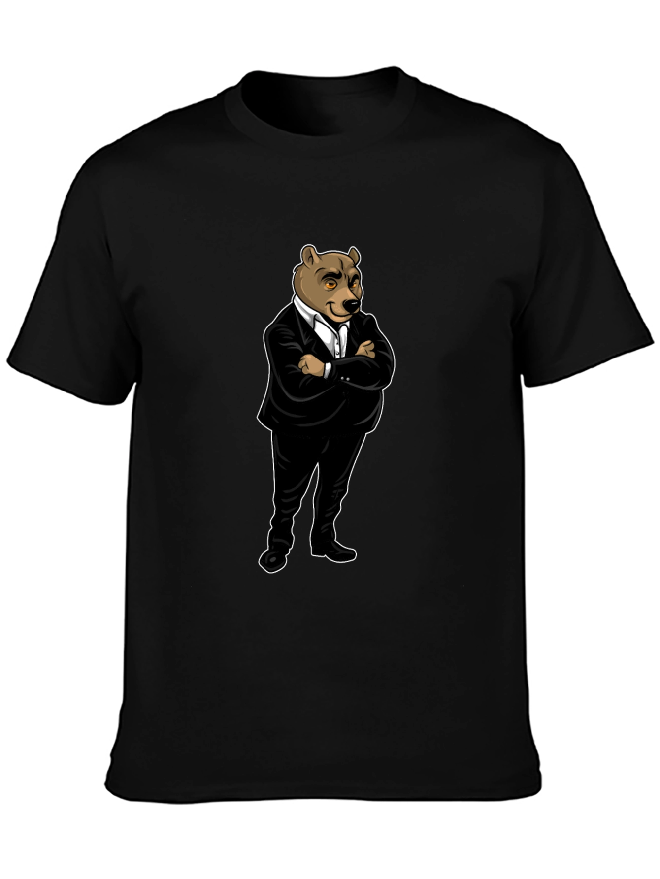 Bear Boss T-Shirt - Cool Animal Graphic Tee