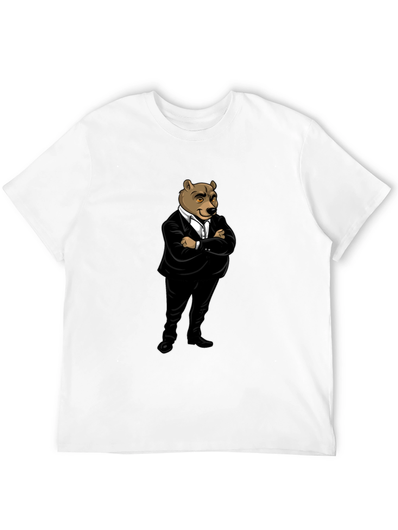 Bear Boss T-Shirt - Cool Animal Graphic Tee