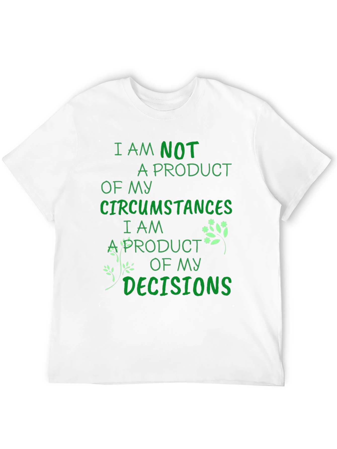 Inspirational Graphic Tee - I Am Not a Product