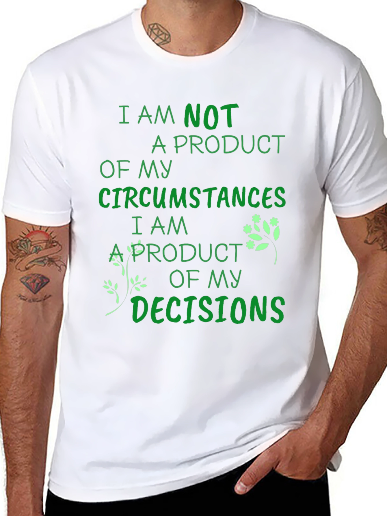 Inspirational Graphic Tee - I Am Not a Product