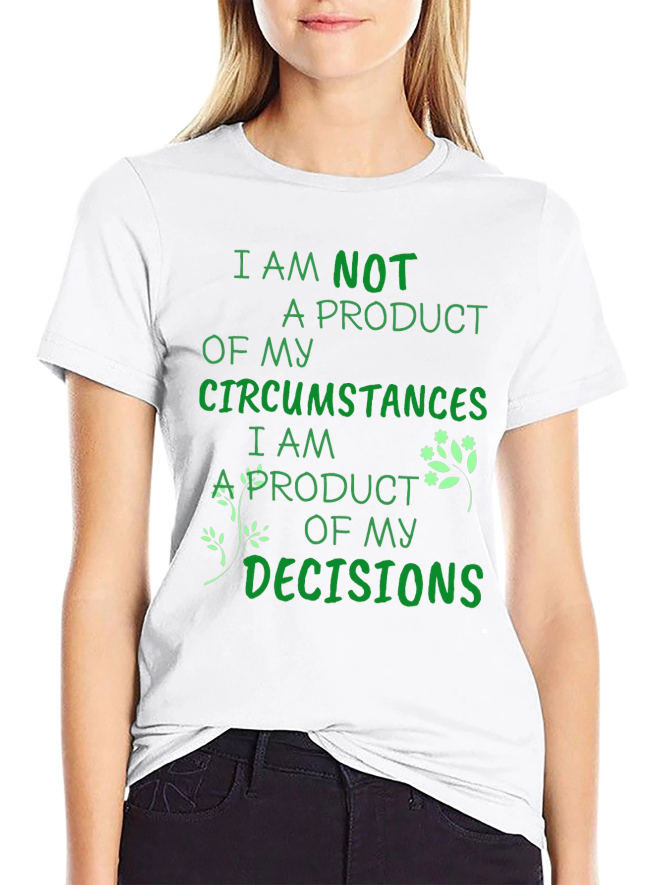 Inspirational Graphic Tee - I Am Not a Product