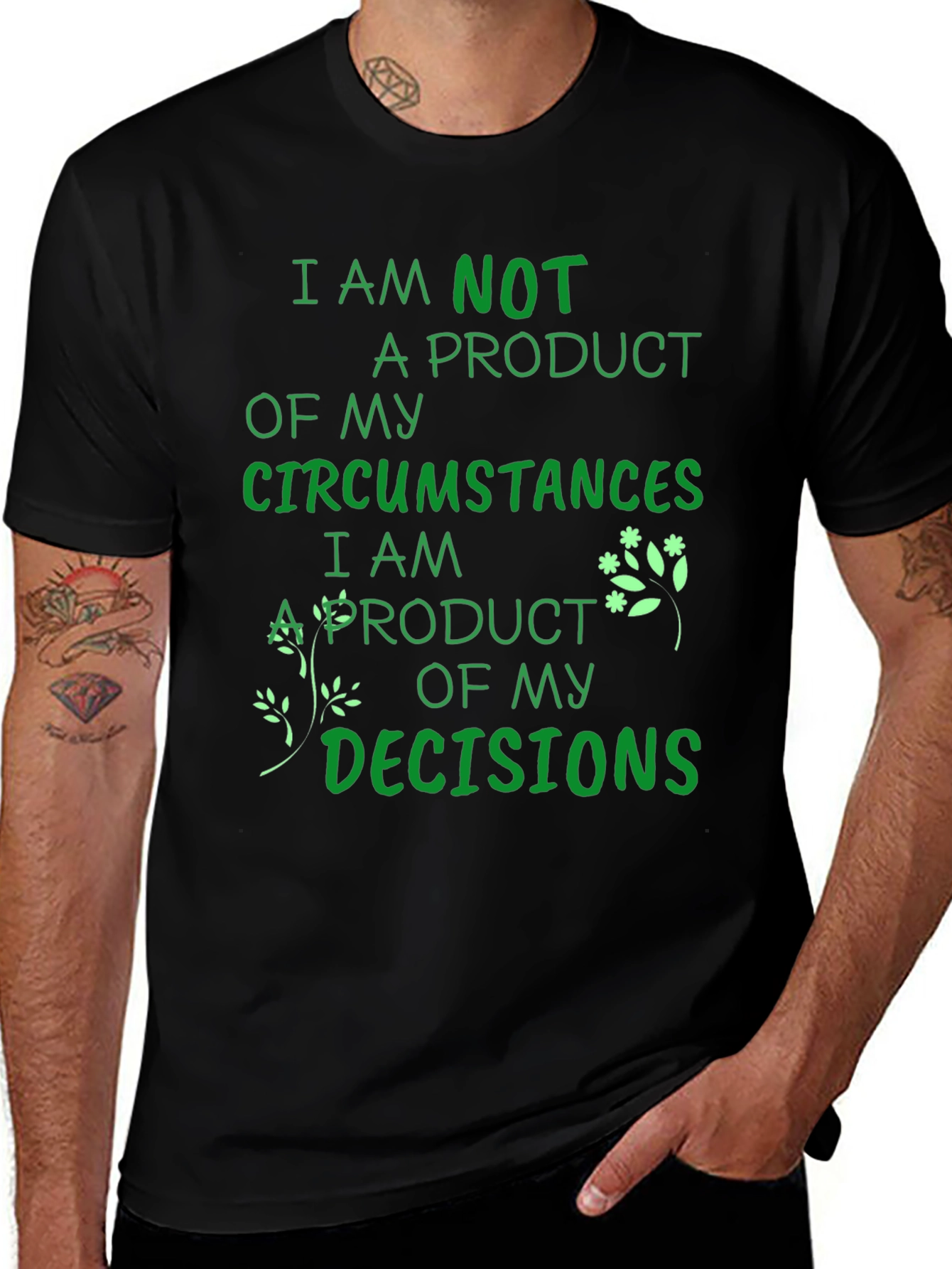 Inspirational Graphic Tee - I Am Not a Product