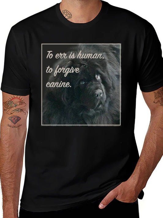 To Err is Human Dog T-Shirt