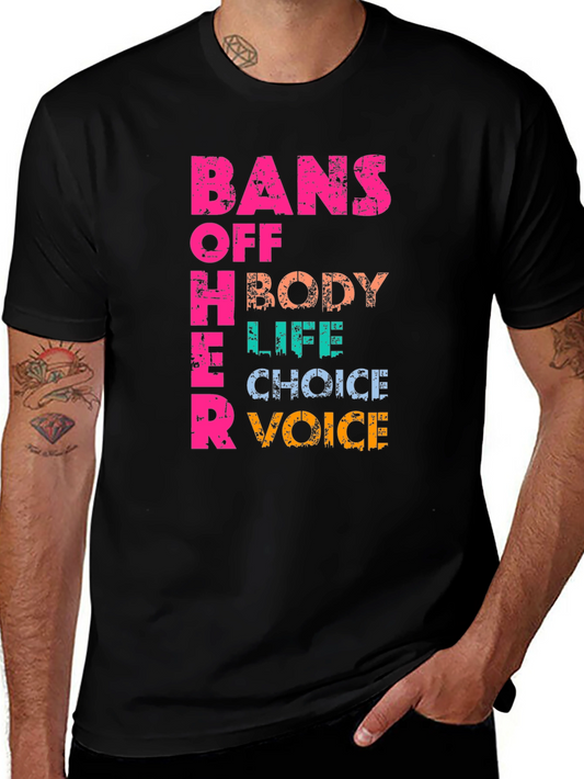 Bans Off Her Body Pro Choice T-Shirt