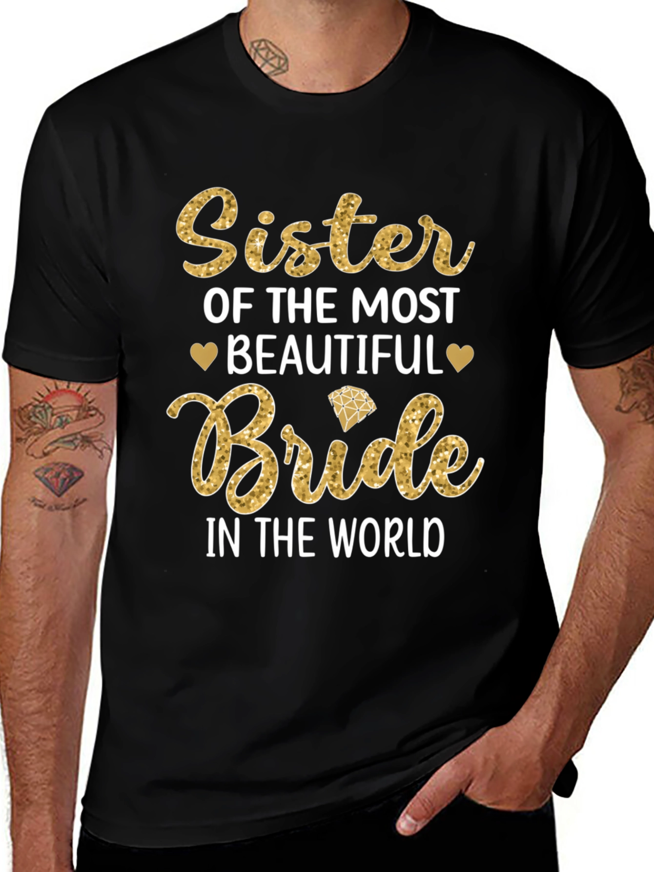 Sister of the Bride T-Shirt - Wedding Party Tee