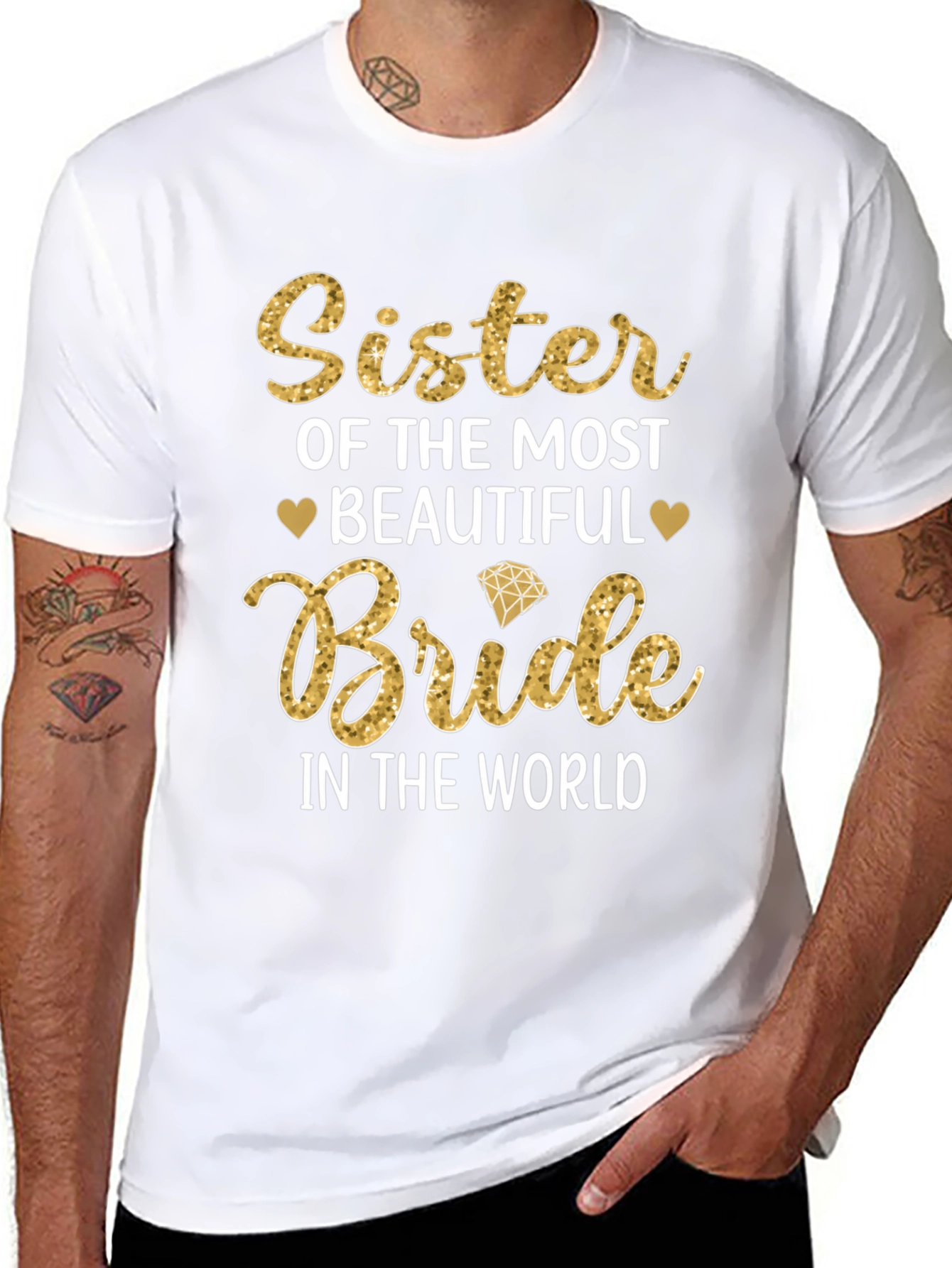 Sister of the Bride T-Shirt - Wedding Party Tee
