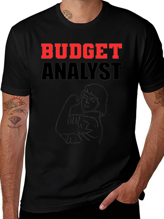 Budget Analyst T-Shirt - Rosie Riveter Graphic