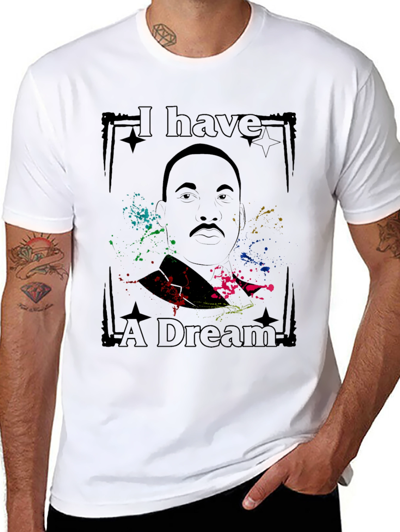 I Have A Dream MLK T-Shirt - Black
