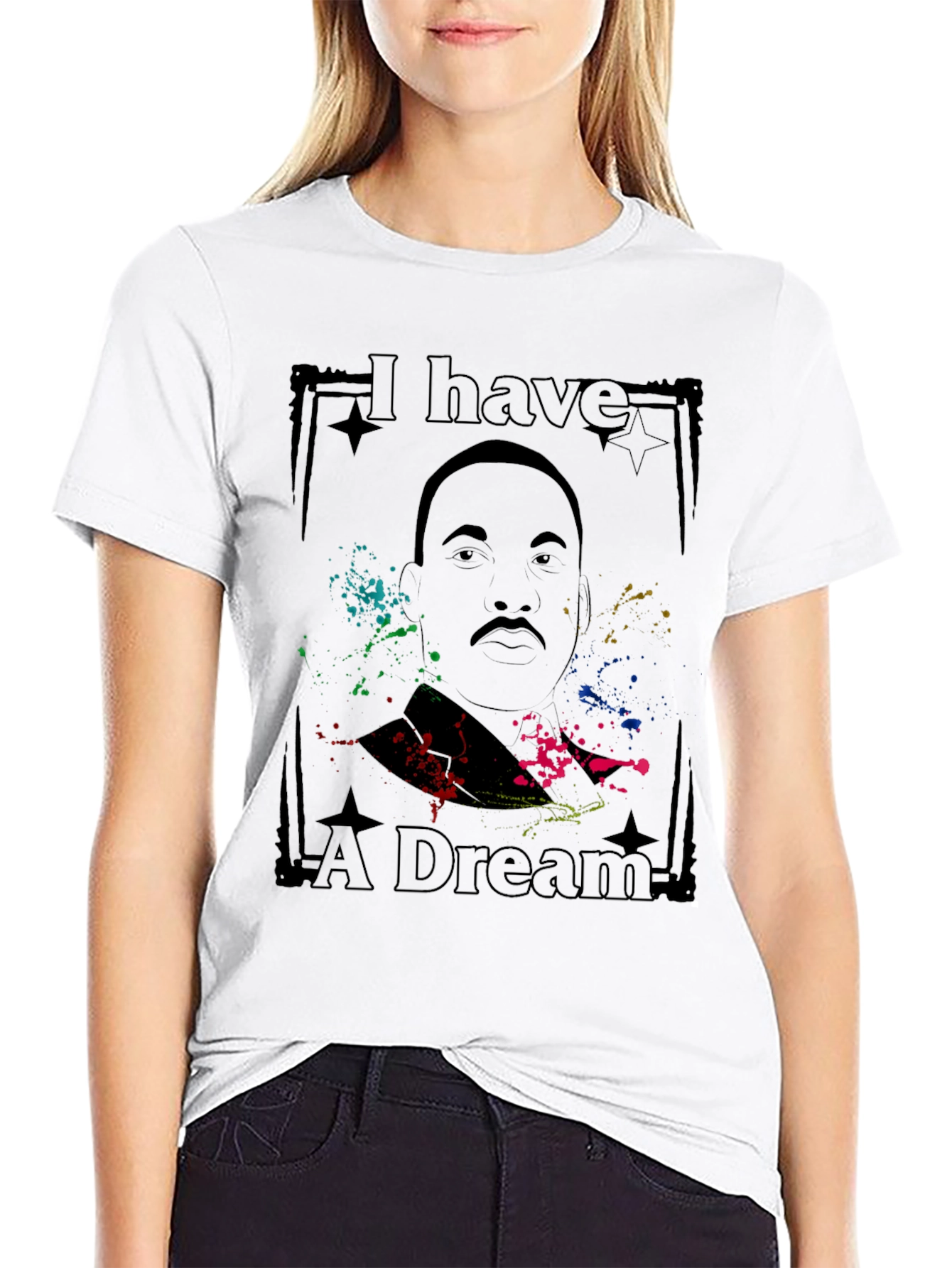 I Have A Dream MLK T-Shirt - Black