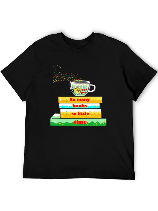 Book Lovers Tee: So Many Books So Little Time