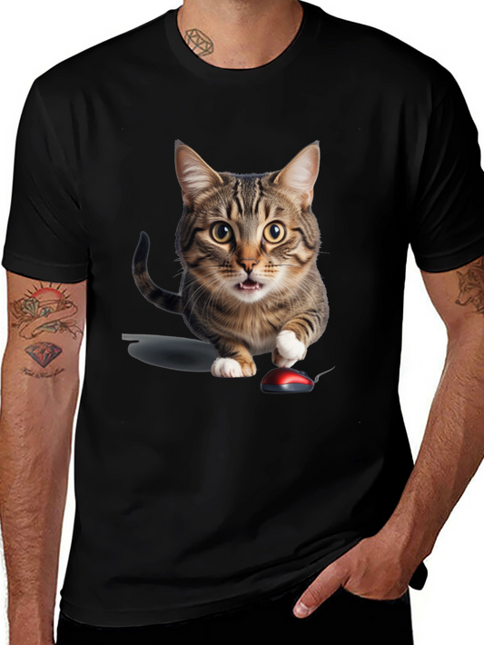 Cat & Mouse T-Shirt - Funny Pet Lover Tee