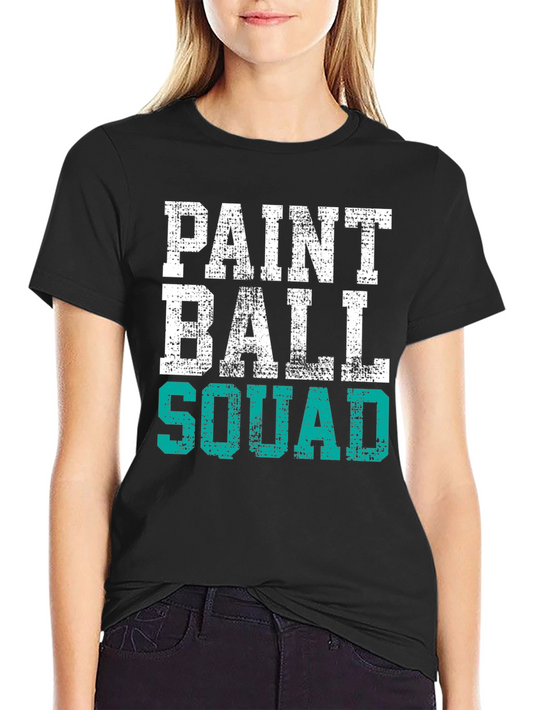 Paintball Squad Graphic Tee - Distressed Print