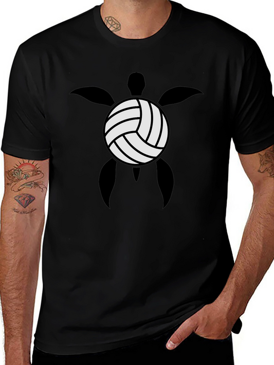 Volleyball Turtle Graphic Tee